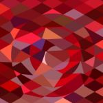 Rising Sun Abstract Low Polygon Background Stock Photo