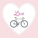 I Love Bicycle4 Stock Photo