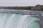 Beautiful Background With The Amazing Niagara Falls Canadian Side Stock Photo