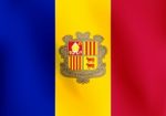 Flag Of Andorra -  Illustration Stock Photo