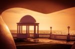Bexhill-on-sea, East Sussex/uk - January 11 : Colonnade In Groun Stock Photo