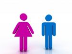 Male And Female Sign Stock Photo