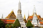 Grand Palace, The Major Tourism Attraction In Bangkok, Thailand Stock Photo