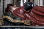 Cardinal Henry Beaufort”s Tomb In Winchester Cathedral Stock Photo