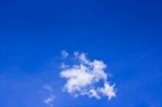 Beautiful Blue Sky Stock Photo