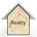 Realty House Represents For Sale And Buildings Stock Photo