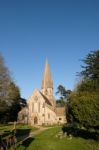 St Michael And All Angels Church In Leafield Stock Photo