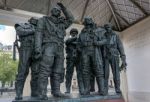 London - November 3 : Philip Jackson's Sculpture Commemorating R Stock Photo