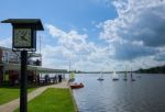 Sailing On Oulton Broad Stock Photo
