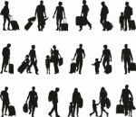 People - Tourists, Travelers, Migrants, Refugees Stock Photo