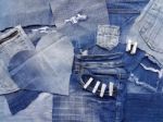 Denim Texture Stock Photo