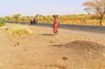 Road In Sudan Stock Photo