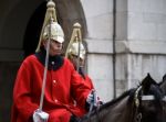 Lifeguards Of The Queens Household Cavalry On Duty In London Stock Photo