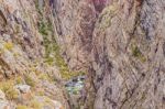 Black Canyon Of The Gunnison National Park Stock Photo