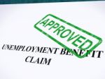 Unemployment Benefit Claim Approved Stock Photo