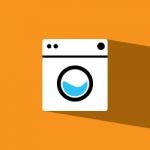 Washer Flat Icon   Illustration  Stock Photo