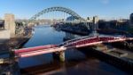Newcastle Upon Tyne, Tyne And Wear/uk - January 20 : View Of The Stock Photo