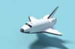 Space Shuttle Stock Photo