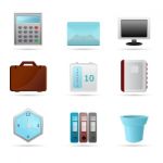 Business Icons Stock Photo
