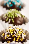 Chocolate Dessert Stock Photo