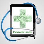 Pancreatic Cancer Shows Poor Health And Adenocarcinoma Stock Photo