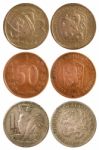 Rare Vintage Coins Of Czechoslovakia Stock Photo