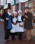 Dickensian Day In East Grinstead Stock Photo