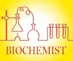 Biochemist Research Means Equipment Studies And Experiment Stock Photo