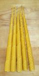 Beeswax Candles Stock Photo