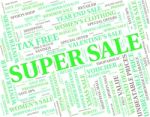 Super Sale Representing Cheap Word And Marvellous Stock Photo
