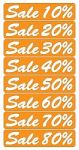 Sale Banners Stock Photo