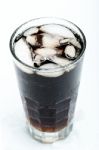 Cold Soda In Glass Stock Photo