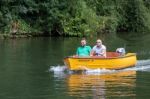 Windsor, Maidenhead & Windsor/uk - July 22 : Small Speedboat Cru Stock Photo