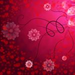 Hearts Background Indicates Valentine Day And Affection Stock Photo
