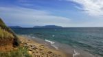 Wild Coast Of The Ionian Sea Stock Photo