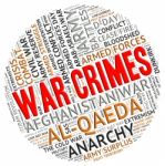 War Crimes Indicates Military Action And Clash Stock Photo