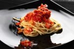Italian Spaghetti Stock Photo