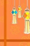 Tassels Or Diwali Lanterns Stock Photo