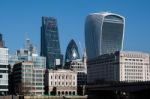 View Of The London Skyline Stock Photo