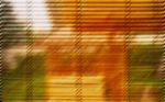 Warm And Vivid Shutter Abstraction Stock Photo