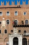 Palace Of Cansignorio In Plaza Del Signori Verona Stock Photo