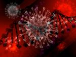 Corona Virus Incolor Background Stock Photo