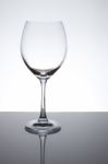 Wine Glass As White Isolate Background Stock Photo