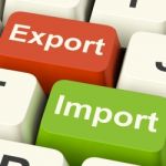 Export And Import Keys Stock Photo