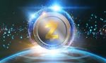 Crypto-currency,  Zcoin Internet Virtual Money. Currency Technol Stock Photo