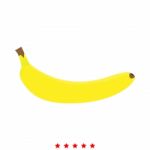 Banana Icon Stock Photo