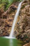 El Salto Waterfalls Near Las Minas In Panama Stock Photo