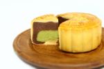 Moon Cake Stock Photo