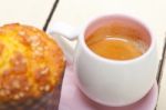 Coffee And Muffin Stock Photo