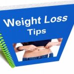 Weight Loss Tips Book Stock Photo